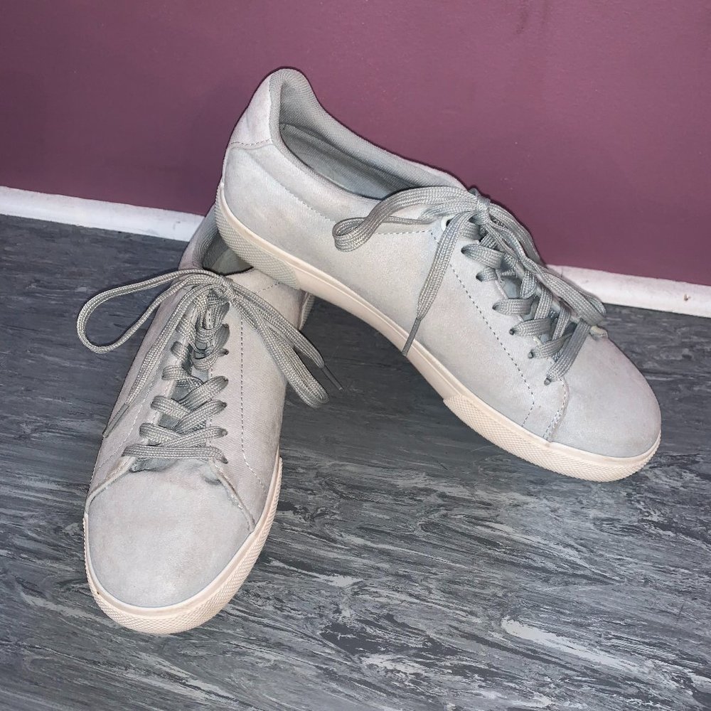 H&M Gray/Light Blue Women's Sneakers